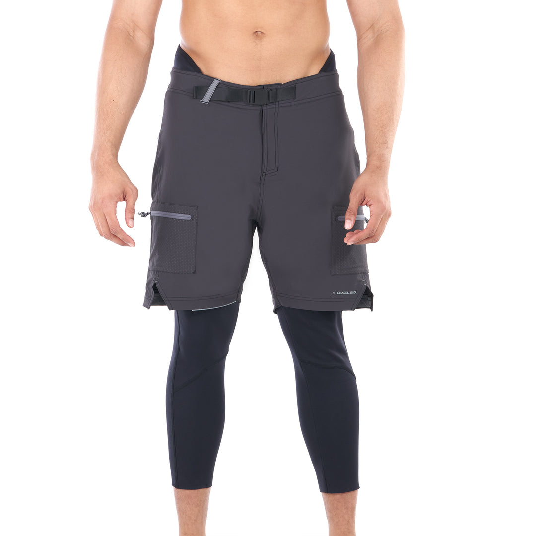 Komplett gefütterte Shorts von Monty – 24"