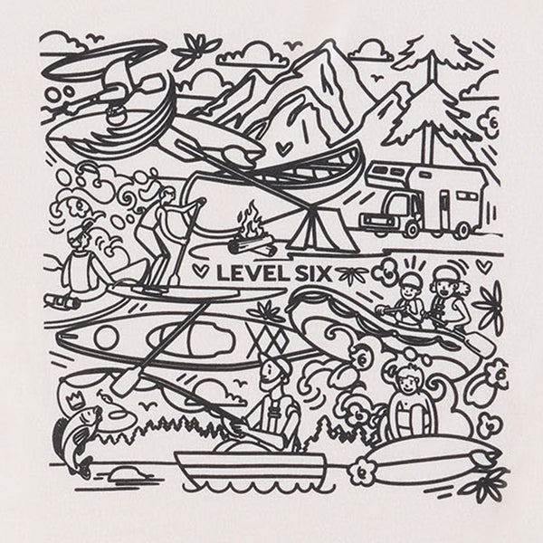 Men's Level Six Graffiti Tee (2)