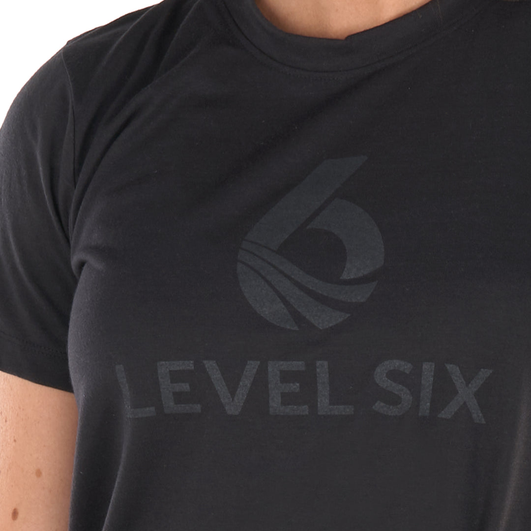 T-shirt avec logo Level Six ♻️