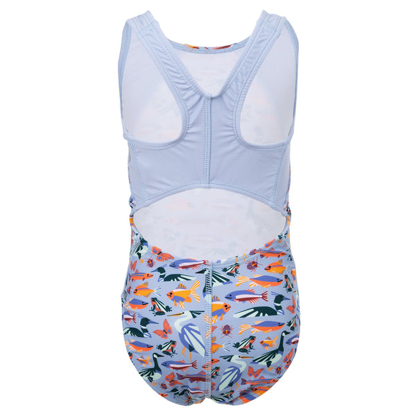 Penny One Piece Swimsuit - River Friends - Back