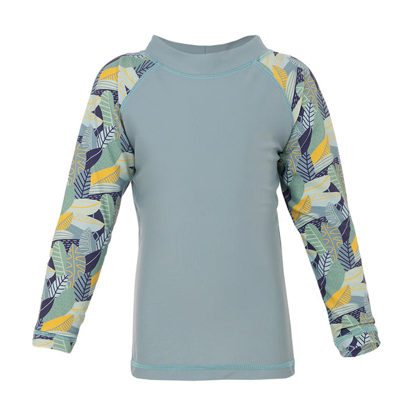 Snapper Kid's Long Sleeve Sunguard — Smoke Blue