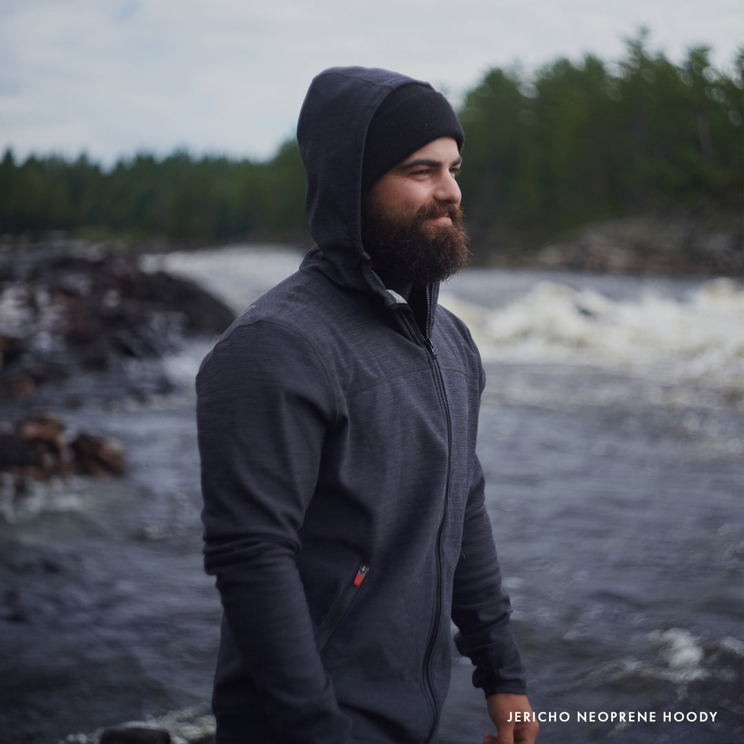 Sweat à capuche en néoprène Jericho