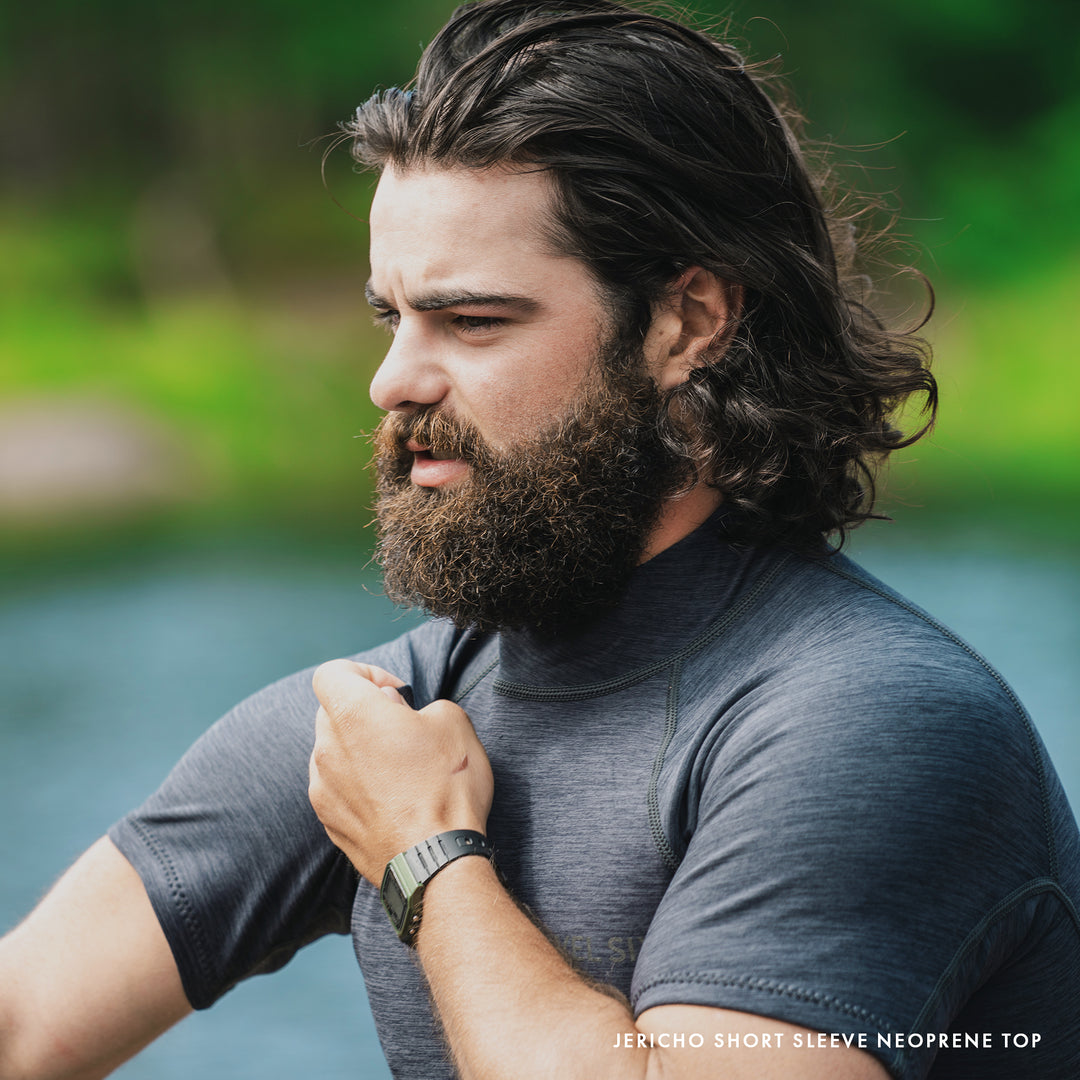 Haut en néoprène à manches courtes Jericho