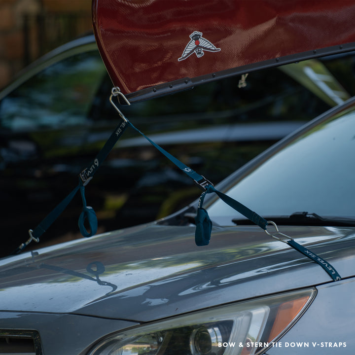 V-Gurte zur Befestigung von Bug und Heck