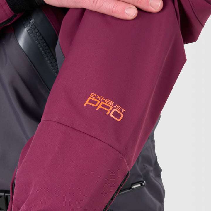 Cronos Dry Suit Exhaust Pro — Mahogany (7)#colour_mahogany