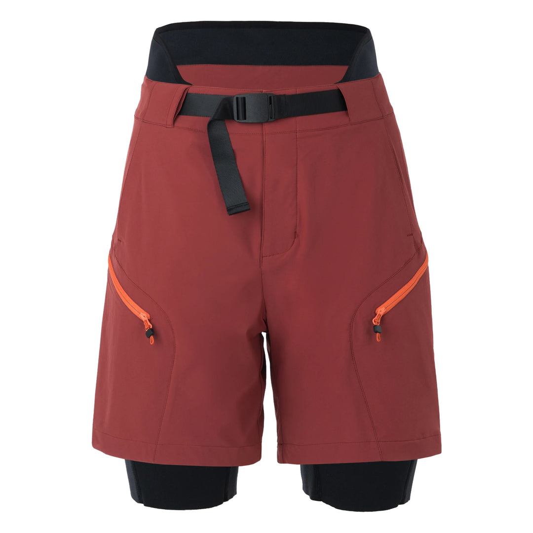 Delta Lined Short - 7" — Red Pear#colour_red-pear
