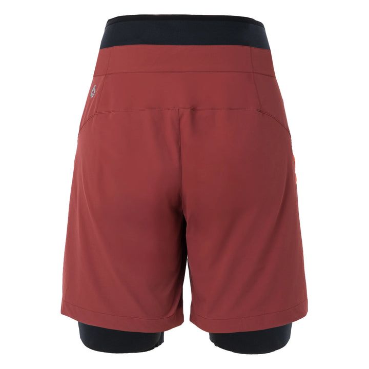Delta Lined Short - 7" — Red Pear (2)#colour_red-pear