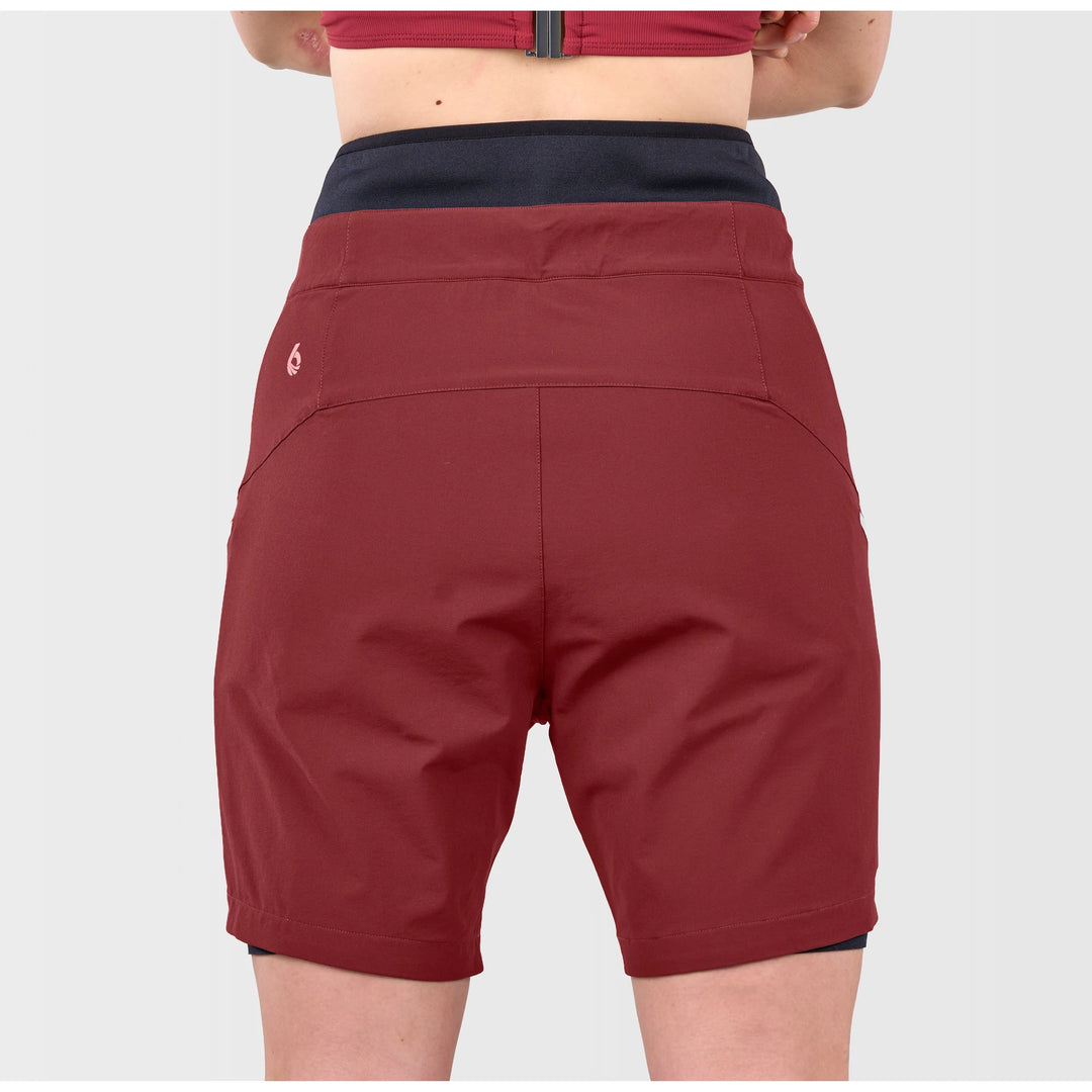 Delta Lined Short - 7" — Red Pear (6)#colour_red-pear
