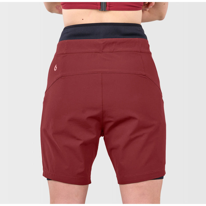 Delta Lined Short - 7" — Red Pear (6)#colour_red-pear