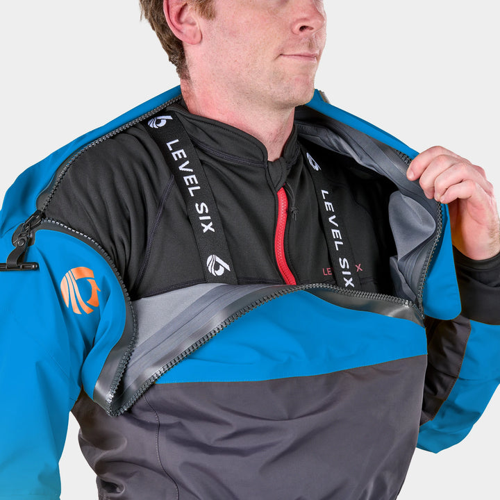 Fjord Dry Suit Exhaust Pro — Seaport (16)#colour_seaport