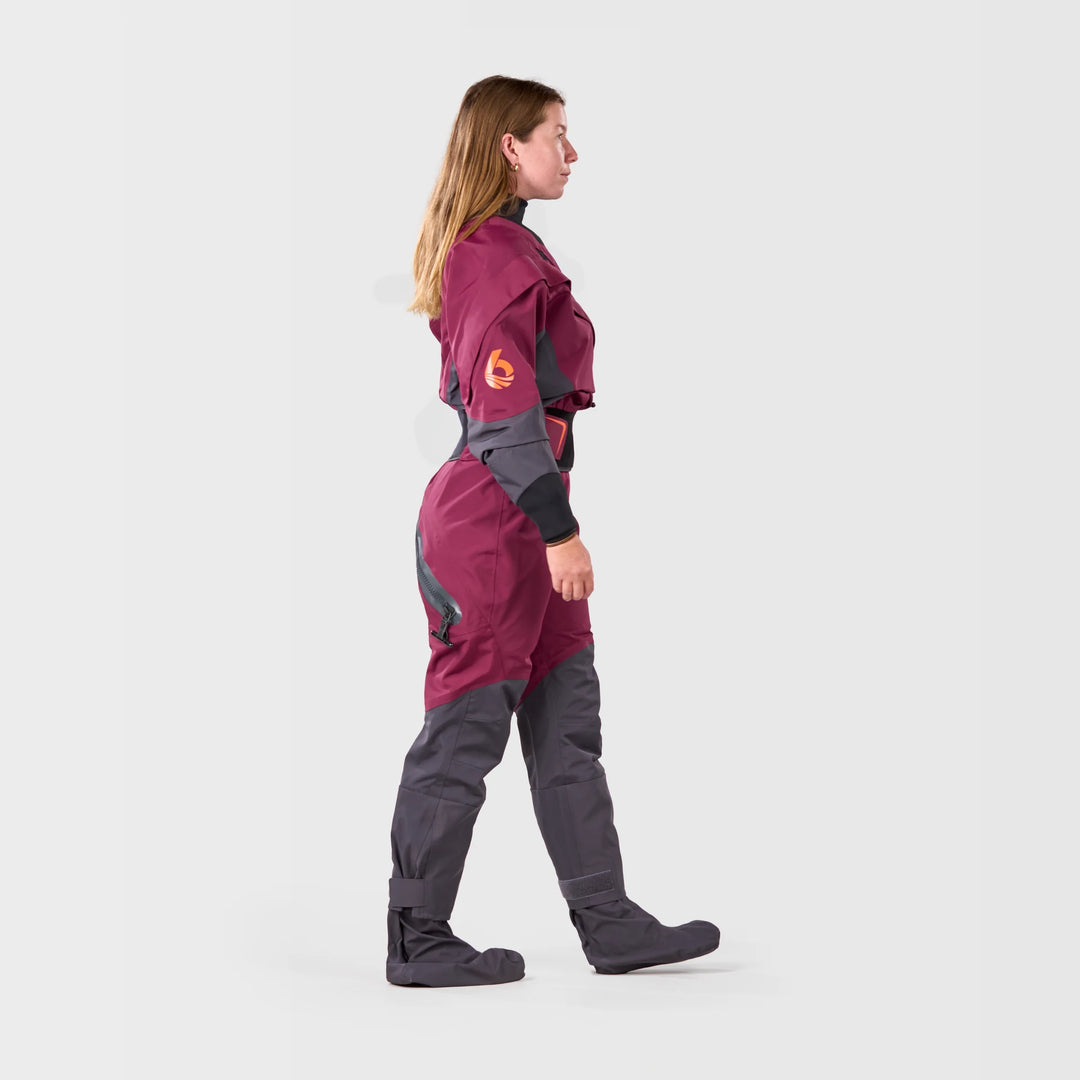 Freya Womens Dry Suit Exhaust Pro — Mahogany (4)#colour_mahogany