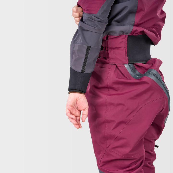 Freya Womens Dry Suit Exhaust Pro — Mahogany (11)#colour_mahogany