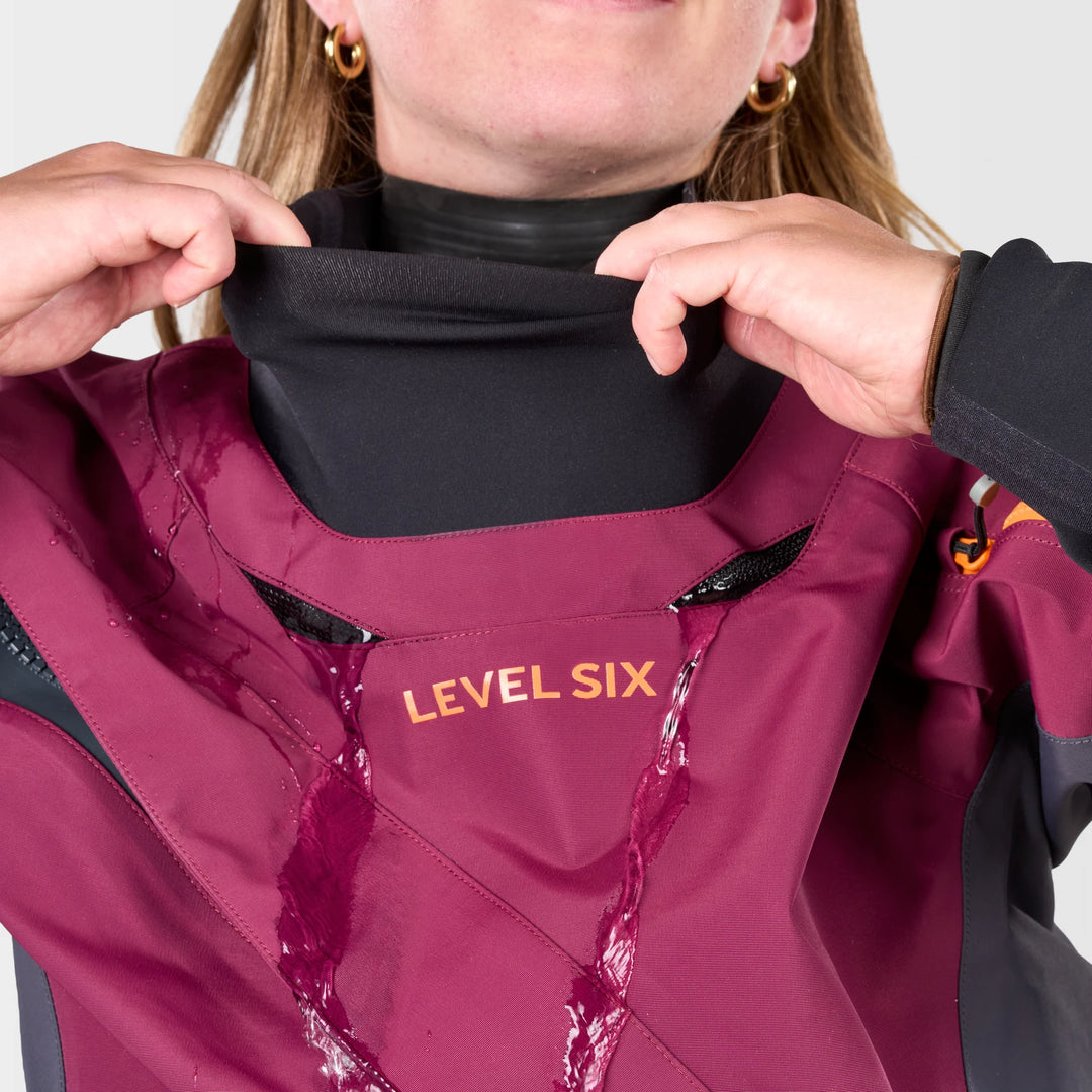 Freya Womens Dry Suit Exhaust Pro — Mahogany (12)#colour_mahogany