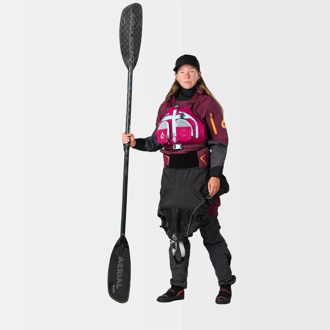 Freya Womens Dry Suit Exhaust Pro — Mahogany (21)#colour_mahogany