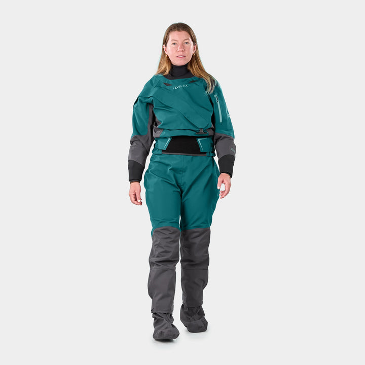 Freya Womens Dry Suit Exhaust Pro — Spruce (5)#colour_spruce