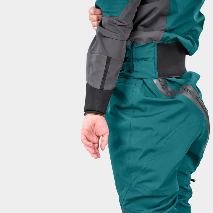Freya Womens Dry Suit Exhaust Pro — Spruce (13)#colour_spruce
