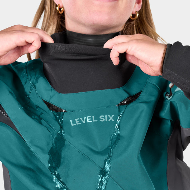Freya Womens Dry Suit Exhaust Pro — Spruce (14)#colour_spruce