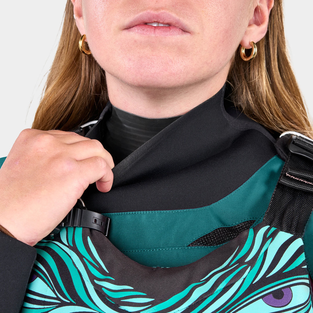 Freya Womens Dry Suit Exhaust Pro — Spruce (15)#colour_spruce