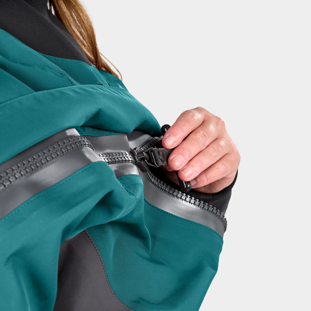 Freya Womens Dry Suit Exhaust Pro — Spruce (20)#colour_spruce