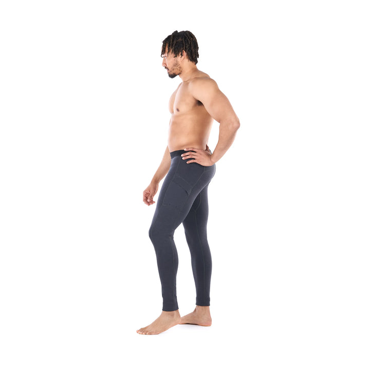 Jericho Neoprene Pant — Heather Black (3)#colour_heather-black