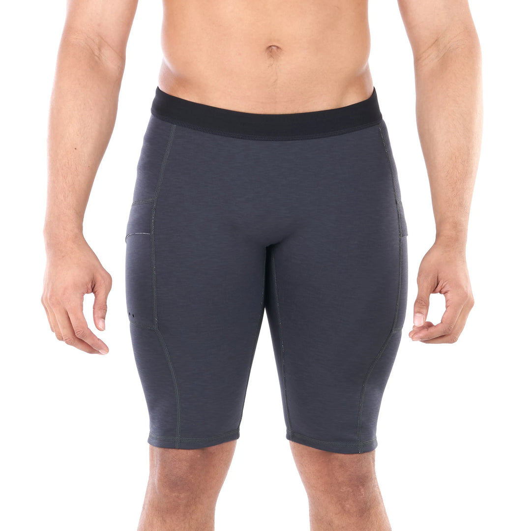 Jericho Neoprene Short — Black Heather#colour_black-heather