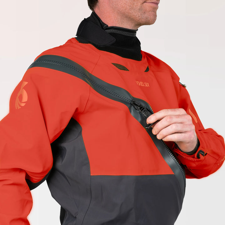Loki Dry Suit Exhaust Pro — Ketchup (15)#colour_ketchup
