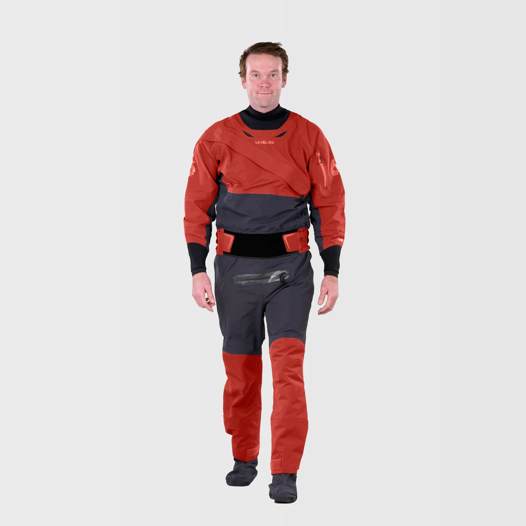 Odin Mens Dry Suit Exhaust Pro — Ketchup (3)#colour_ketchup