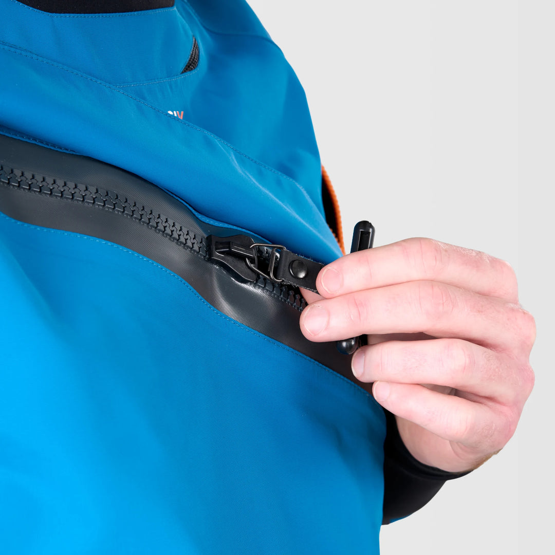 Odin Mens Dry Suit Exhaust Pro — Seaport (8)#colour_seaport