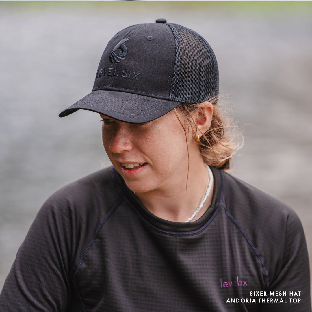 Casquette en maille Sixer