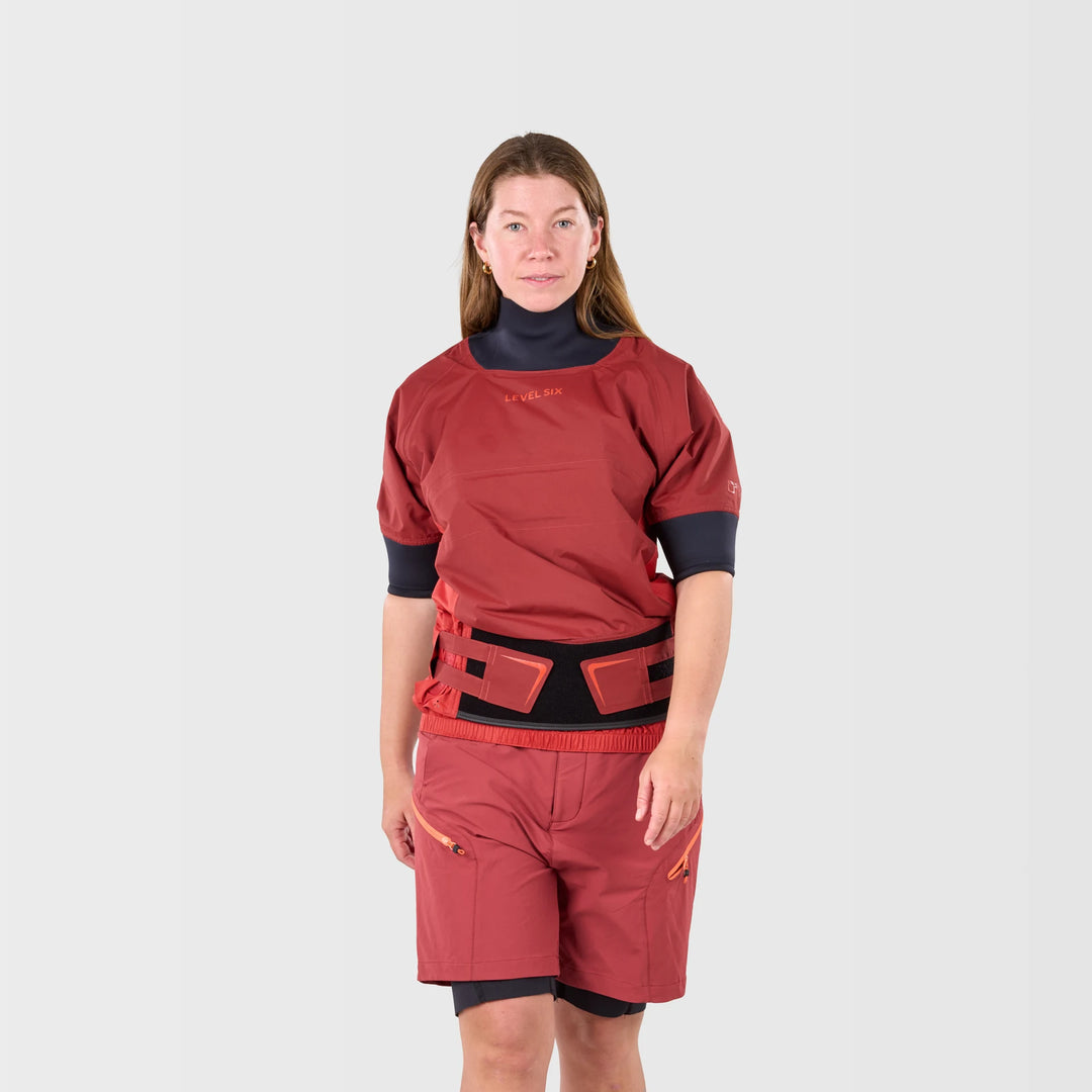 Solstice Womens Semi-Dry Top Exhaust Lite — Fired Brick (2)#colour_fired-brick