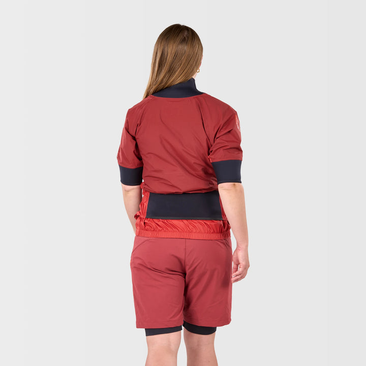 Solstice Womens Semi-Dry Top Exhaust Lite — Fired Brick (5)#colour_fired-brick