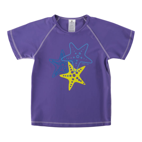 Mackerel Short Sleeve Sunguard — Amethyst