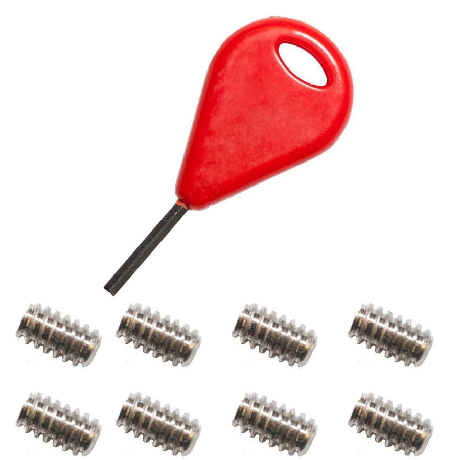 Set Screws for Rail Fins [8 pack] SUP Accessories Level Six