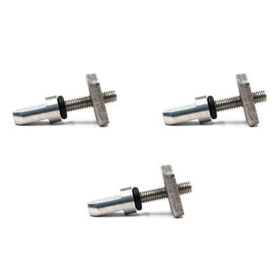 Tool-Free Fin Screw + Plate [3 pack] SUP Accessories Level Six